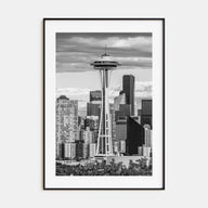 Seattle Photo B&W No 1 Poster
