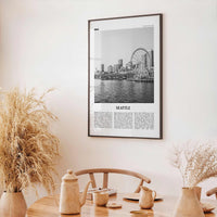 Seattle Print Black and White No 3, Seattle Wall Art, Seattle Poster, Seattle Photo, Seattle Decor, Washington, USA, United States