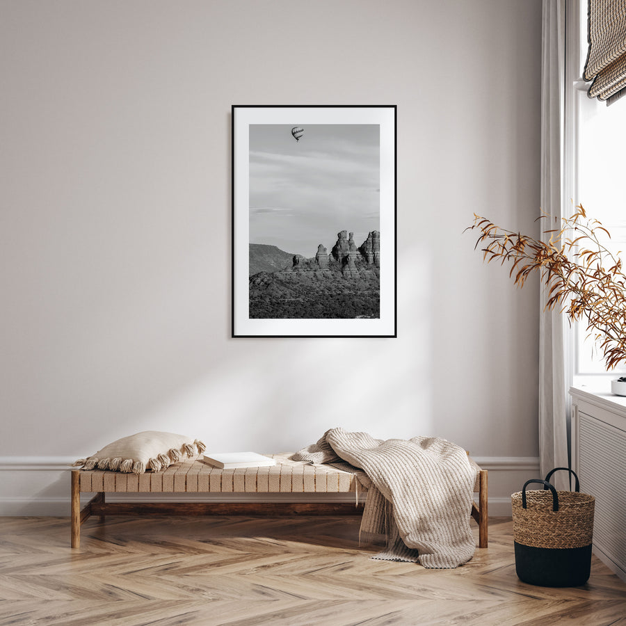Sedona Photo B&W Poster