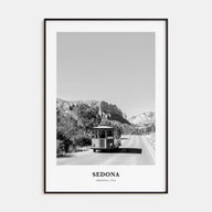 Sedona Portrait B&W Poster
