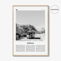 Sedona Print Black and White, Sedona Wall Art, Sedona Poster, Sedona Photo, Sedona Wall Décor, Arizona, USA, United States, North America