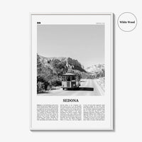 Sedona Print Black and White, Sedona Wall Art, Sedona Poster, Sedona Photo, Sedona Wall Décor, Arizona, USA, United States, North America