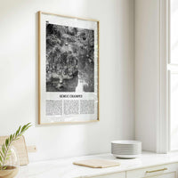 Semuc Champey Print Black and White, Semuc Champey Wall Art, Semuc Champey Poster, Semuc Champey Photo, Semuc Champey Wall Décor, Guatemala