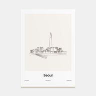 Seoul Drawn No 1 Poster