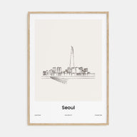Seoul Drawn No 1 Poster