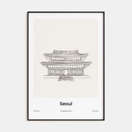 Seoul Drawn No 2 Poster