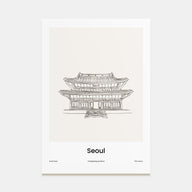 Seoul Drawn No 2 Poster