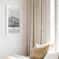 Seoul Print Black and White No 2, Seoul Wall Art, Seoul Poster, Seoul Photo, Seoul Wall Decor, South Korea, 서울 대한민국 한국 남한 지도, Asia