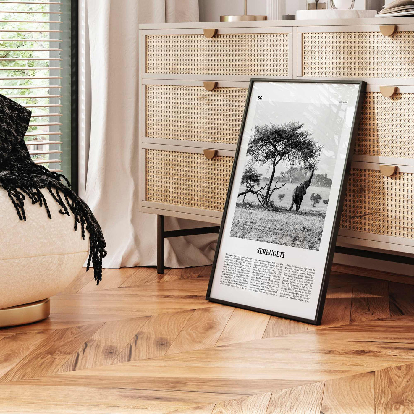 Serengeti National Park Poster