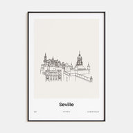 Seville Drawn Poster