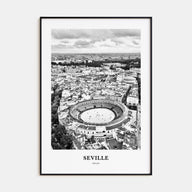 Seville Portrait B&W Poster