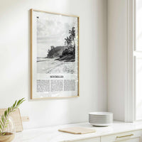 Seychelles Print Black and White, Seychelles Wall Art, Seychelles Poster, Seychelles Photo, Seychelles Wall Decor, Mahé, Victoria, Africa