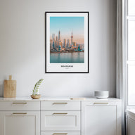 Shanghai Portrait Color Poster