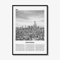 Shanghai Print Black and White No 3, Shanghai Wall Art, Shanghai Poster, Shanghai Photo, Shanghai Wall Decor, China, 上海市 上海 中国, Asia