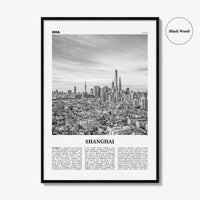 Shanghai Print Black and White No 3, Shanghai Wall Art, Shanghai Poster, Shanghai Photo, Shanghai Wall Decor, China, 上海市 上海 中国, Asia