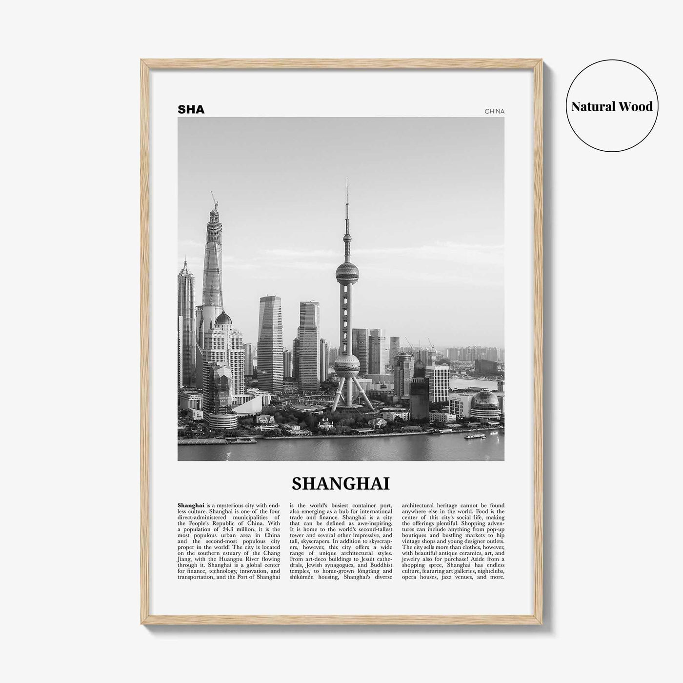 Shanghai Print Black and White No 4, Shanghai Wall Art, Shanghai Poster, Shanghai Photo, Shanghai Wall Décor, Shanghai Map, China