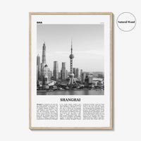 Shanghai Print Black and White No 4, Shanghai Wall Art, Shanghai Poster, Shanghai Photo, Shanghai Wall Décor, Shanghai Map, China