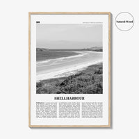 Shellharbour Print Black and White, Shellharbour Wall Art, Shellharbour Poster, Shellharbour Photo, Shellharbour Décor, Shellharbour Map