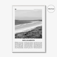 Shellharbour Print Black and White, Shellharbour Wall Art, Shellharbour Poster, Shellharbour Photo, Shellharbour Décor, Shellharbour Map