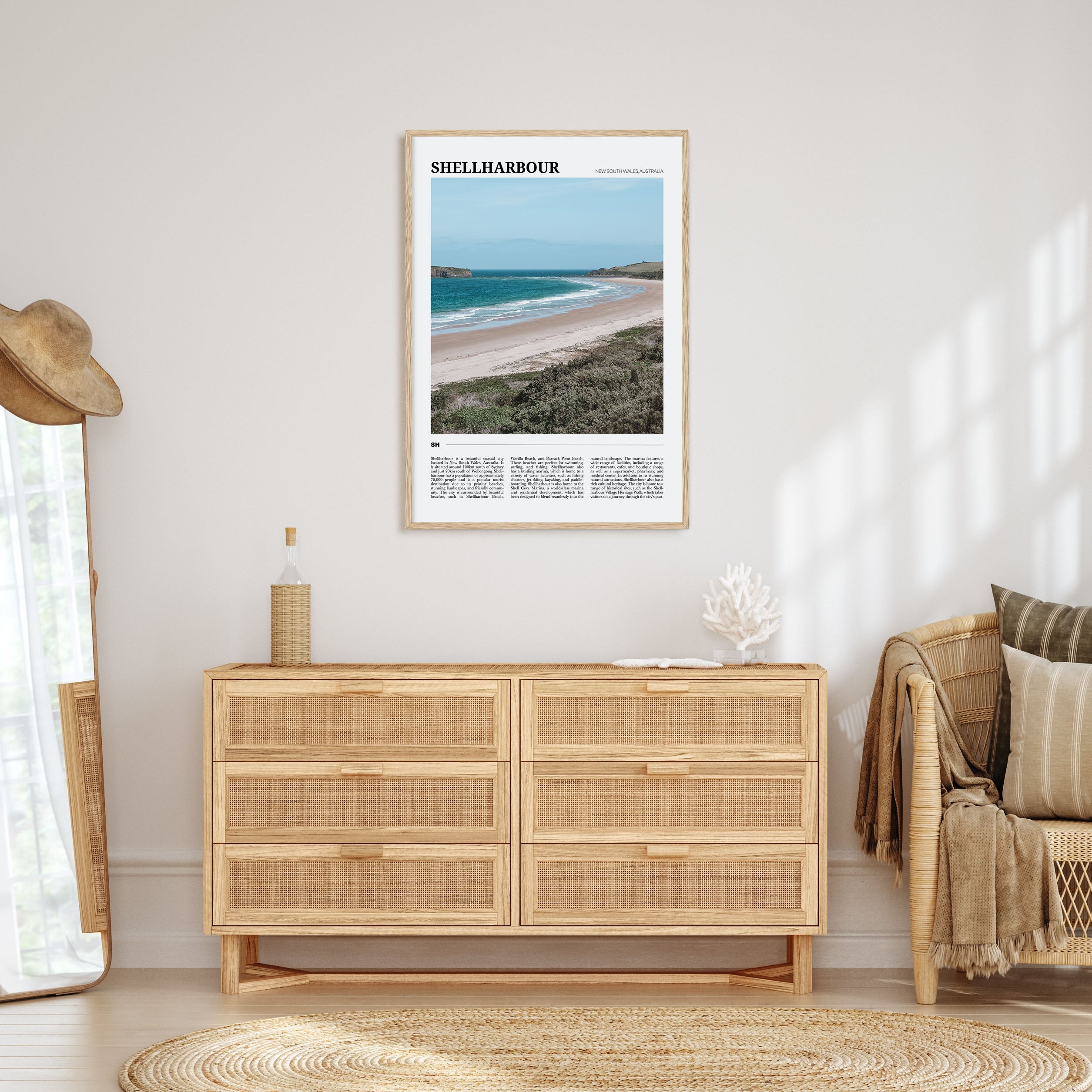 Shellharbour Travel Color Poster