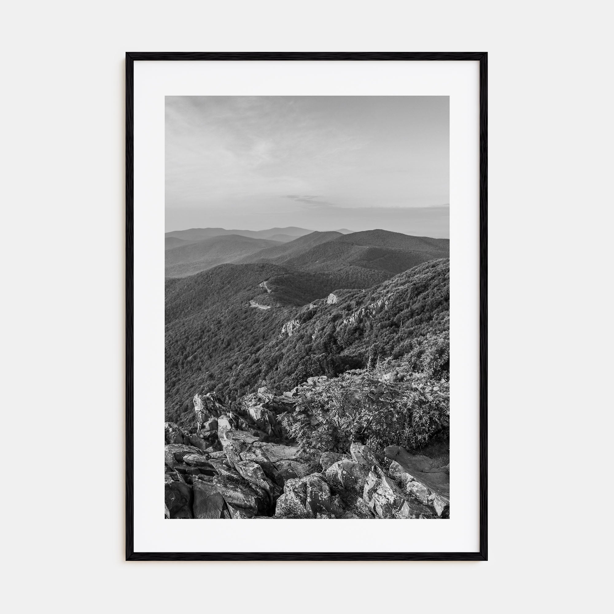 Shenandoah Photo B&W Poster