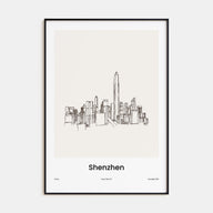 Shenzhen Drawn Poster