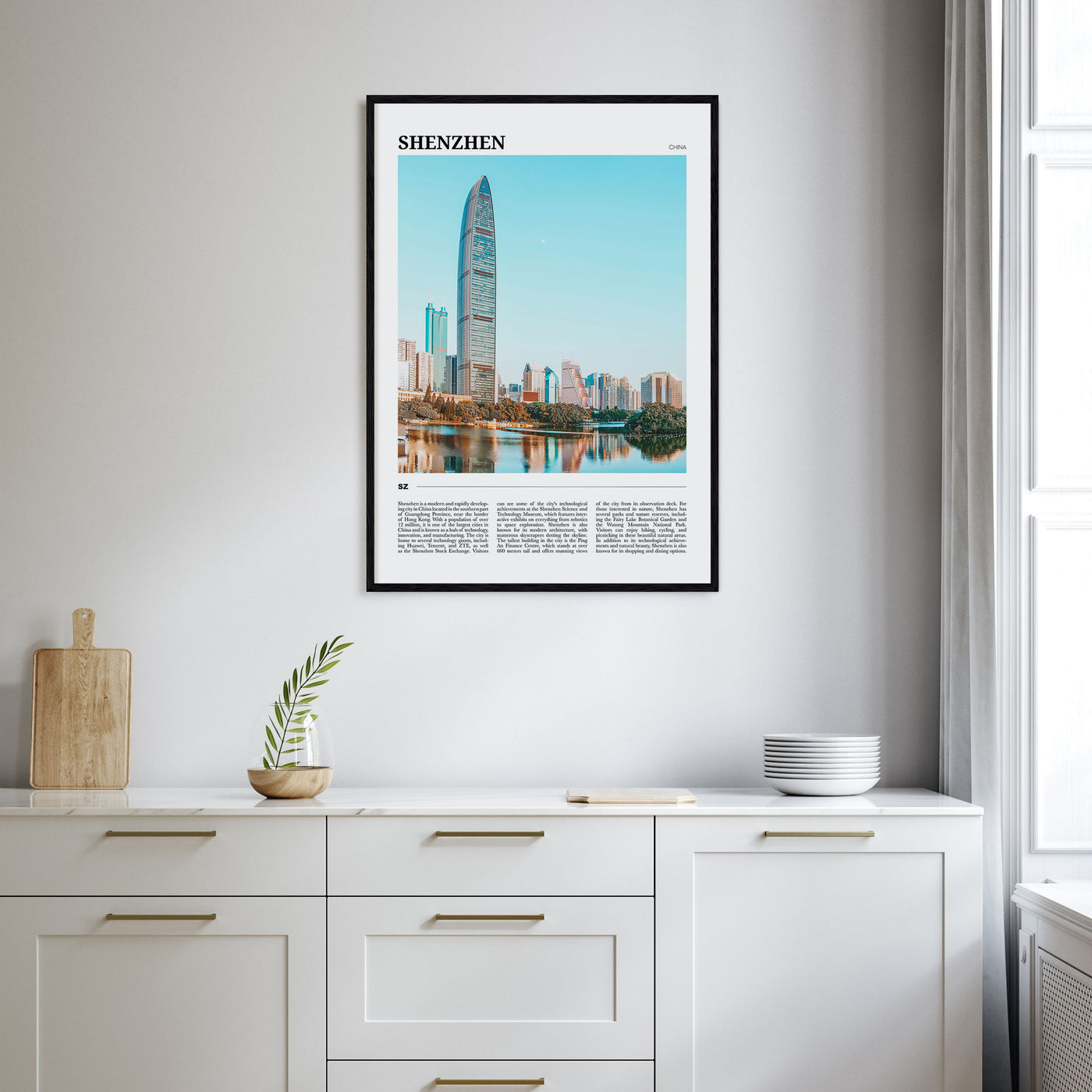 Shenzhen Travel Color Poster