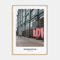 Shoreditch Portrait Color Poster