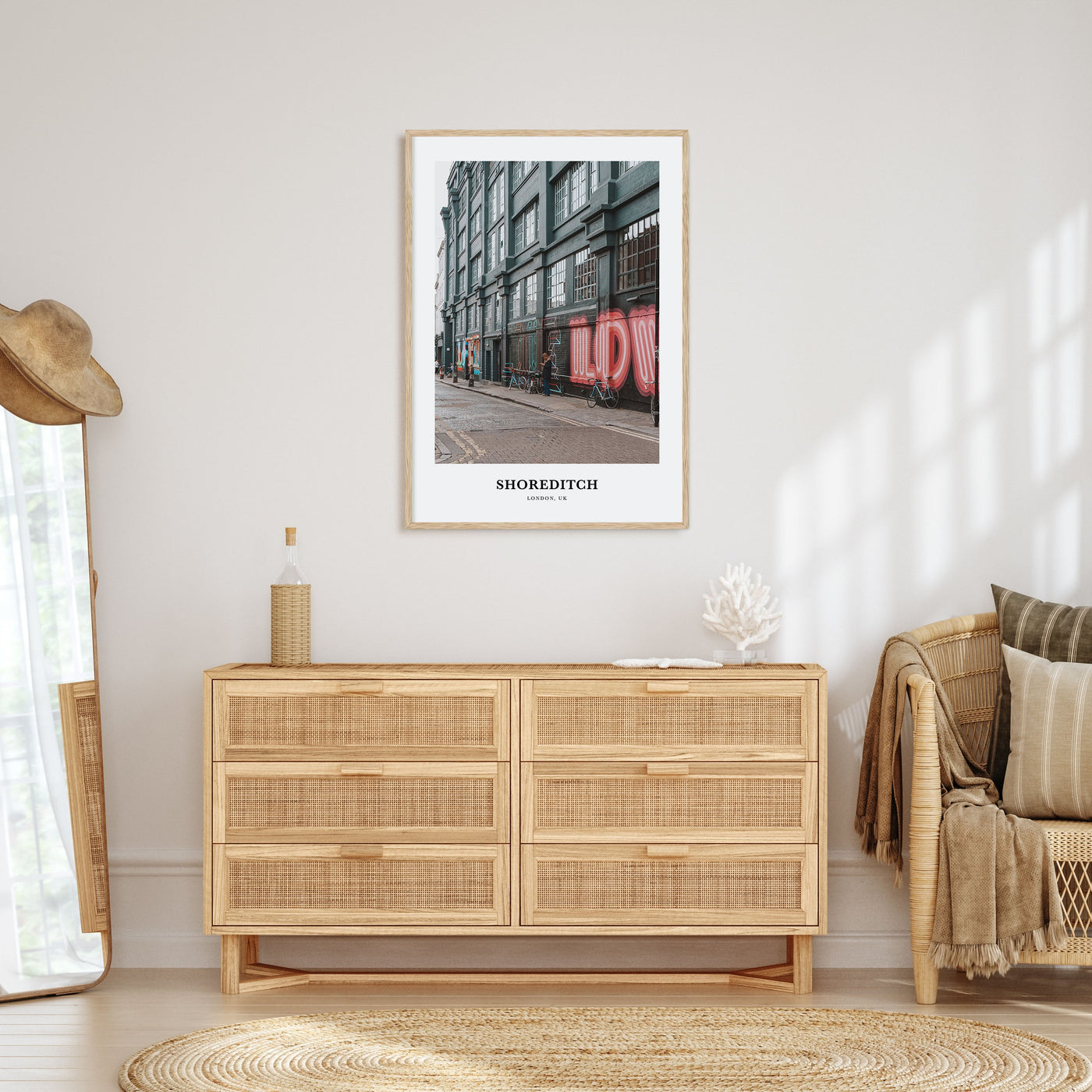 Shoreditch Portrait Color Poster