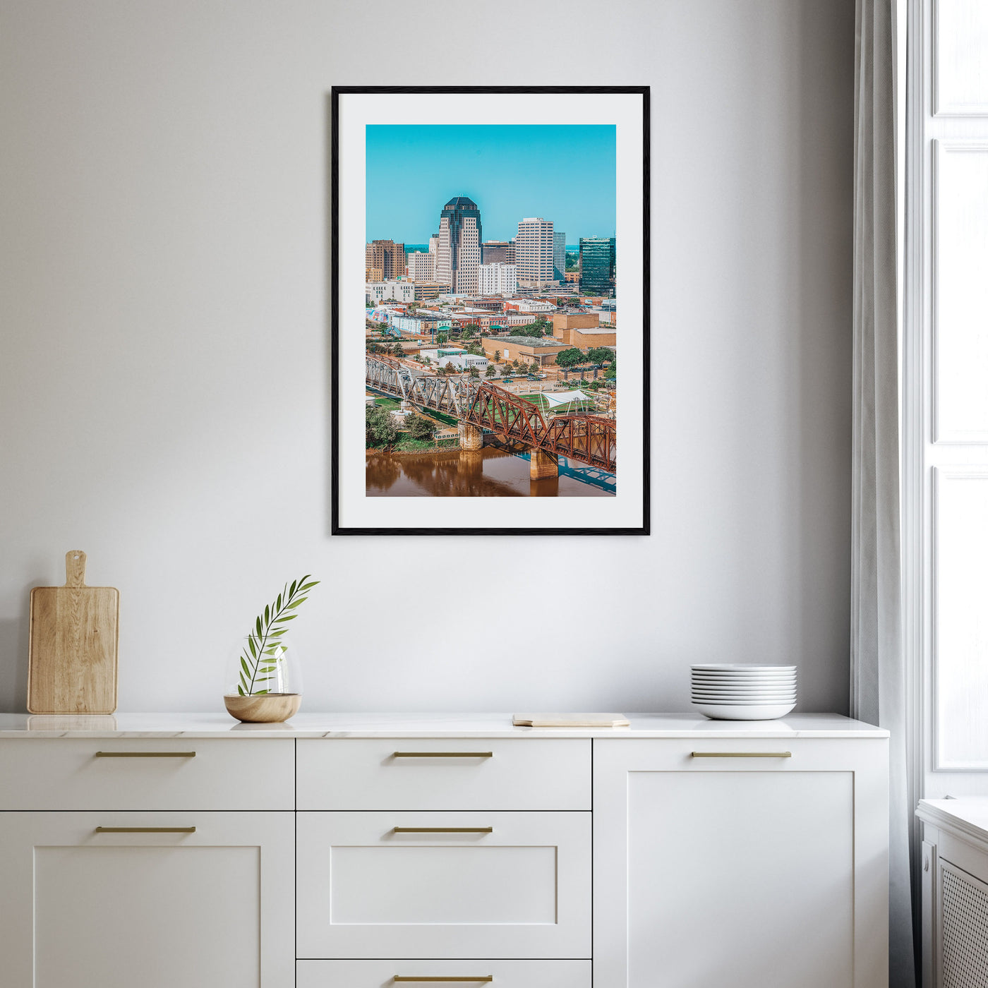 Shreveport Photo Color Poster
