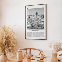 Shreveport Print Black and White, Shreveport Wall Art, Shreveport Poster, Shreveport Photo, Shreveport Wall Décor, Louisiana, USA