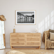 Sicily Landscape B&W Poster