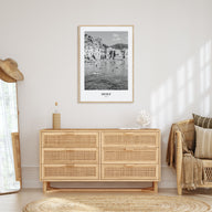 Sicily Portrait B&W No 2 Poster