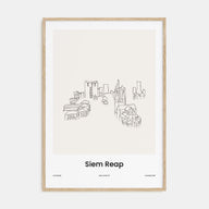 Siem Reap Drawn Poster