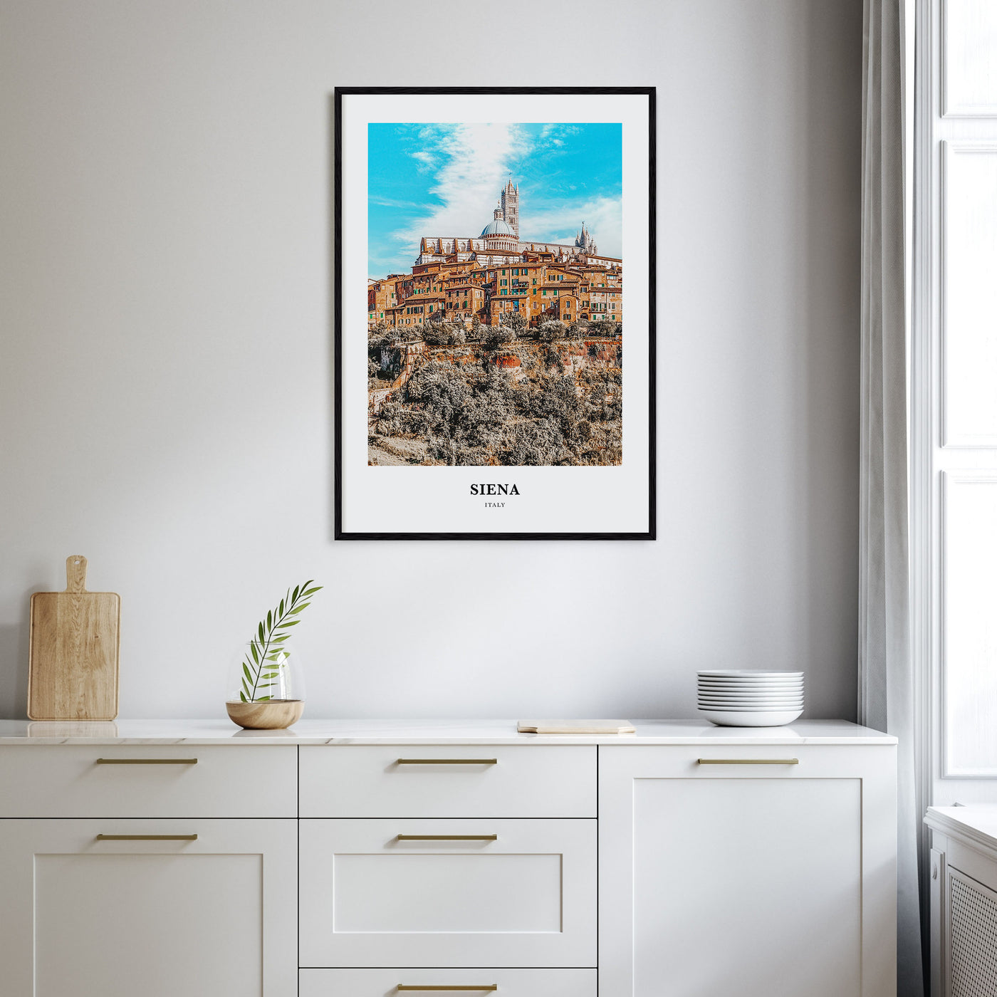Siena Portrait Color Poster