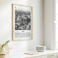 Siena Print Black and White, Siena Wall Art, Siena Poster, Siena Photo, Siena Wall Décor, Italy, Italia