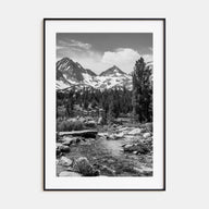 Sierra Nevada Photo B&W Poster