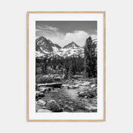 Sierra Nevada Photo B&W Poster