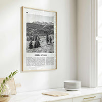 Sierra Nevada Print Black and White, Sierra Nevada  Wall Art, Sierra Nevada Poster,  Sierra Nevada Photo, Sierra Nevada Décor, California