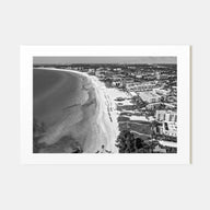 Siesta Key Landscape B&W Poster