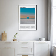 Siesta Key Travel Color Poster