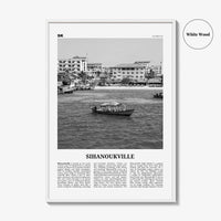 Sihanoukville Print Black and White, Sihanoukville Wall Art, Sihanoukville Poster, Sihanoukville Photo, Sihanoukville Wall Décor, Cambodia