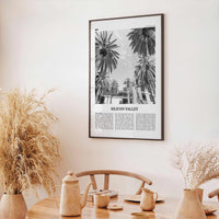 Silicon Valley Print Black and White, Silicon Valley Wall Art, Cupertino, Mountain View, California, USA, United States, North America