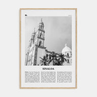 Sinaloa Travel B&W Poster