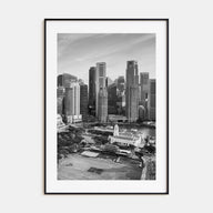 Singapore Photo B&W No 1 Poster