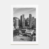 Singapore Photo B&W No 1 Poster