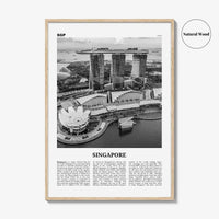 Singapore Print Black and White No 3, Singapore Wall Art, Singapore Poster, Singapore Photo, Singapore Wall Decor, Malay, Malaysia, Asia