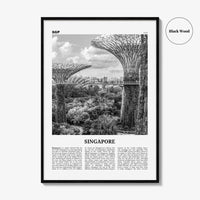 Singapore Print Black and White No 4, Singapore Wall Art, Singapore Poster, Singapore Photo, Singapore Wall Decor, Malay, Malaysia, Asia