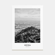 Sintra Portrait B&W Poster