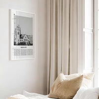 Sioux City Print Black and White, Sioux City Wall Art, Sioux City Poster, Sioux City Photo, Sioux City Wall Décor, Sioux City Map, Iowa, USA